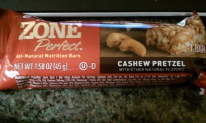 Zone Cashew Pretzel Protein Bar